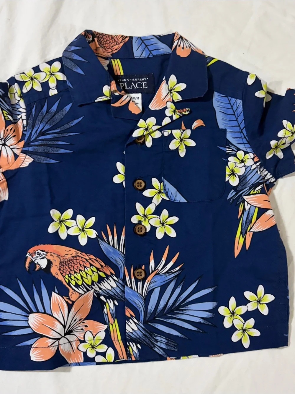 4/ $20 The Children's Place Hawaiian shirt 6-9 month